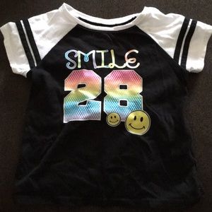Girls Smiley T-Shirt 3T